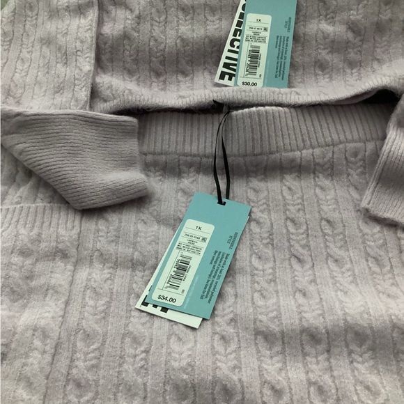 Cable nets sweater set two piece - Picture 6 of 10